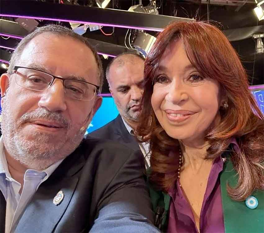 Cristina Kirchner desbloqueó a Maslatón de Twitter: “¿Viste que no soy rencorosa?”