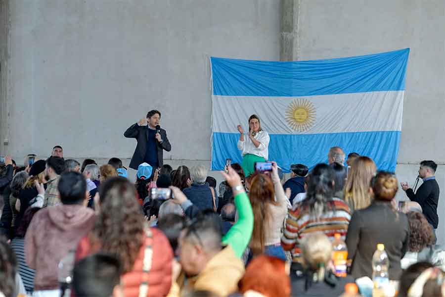 Axel Kicillof: “Ningún problema de nuestro pueblo se va a solucionar ajustando, quitando derechos”