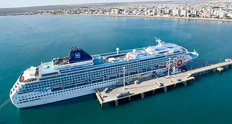 Esperan una temporada récord de turismo de cruceros en Puerto Madryn