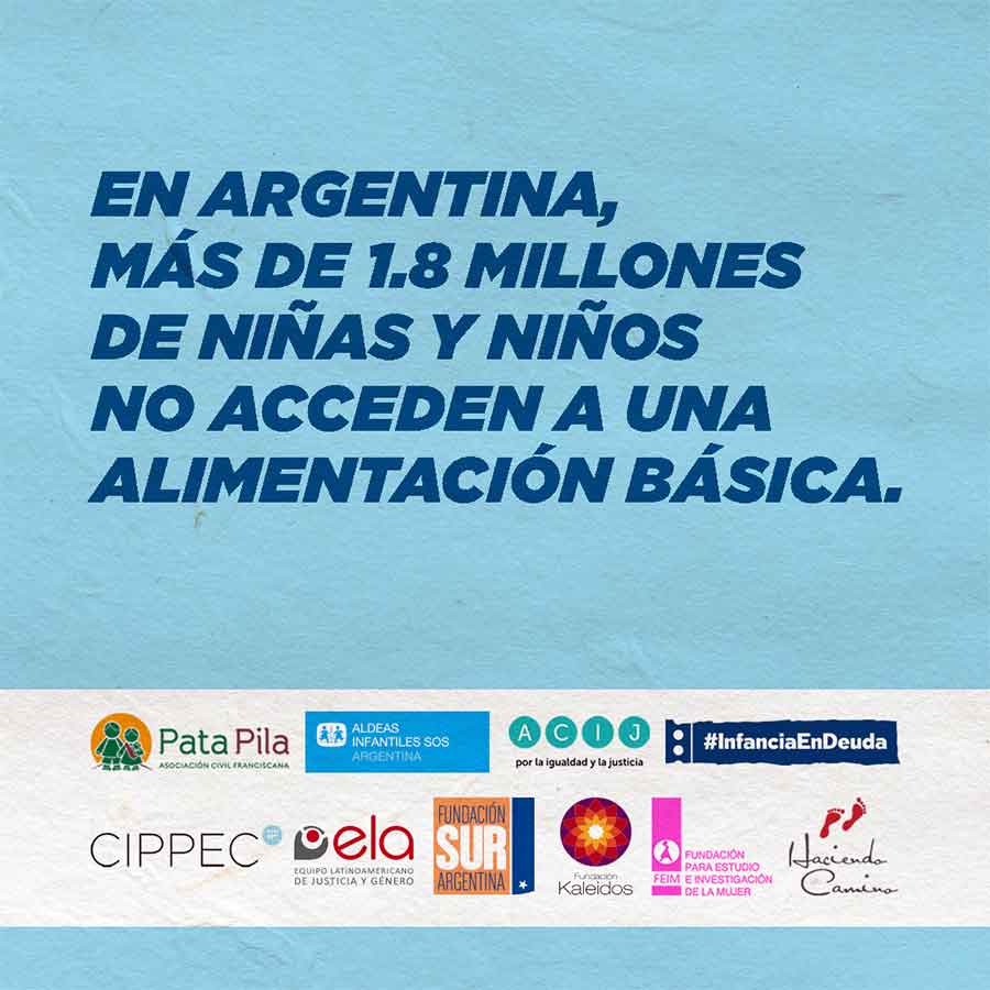 Infancias sin hambre: necesitamos que sea prioridad en la agenda política 