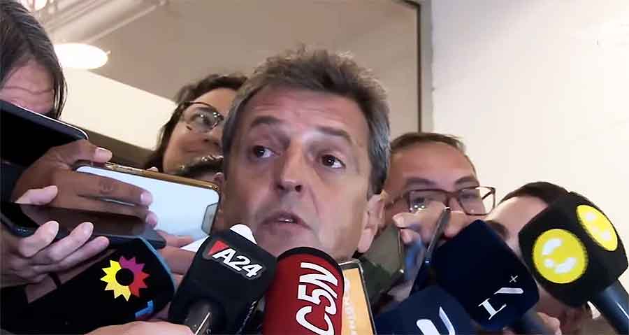 Massa: “Cuando las cosas explotan, los que se lastiman son los argentinos”