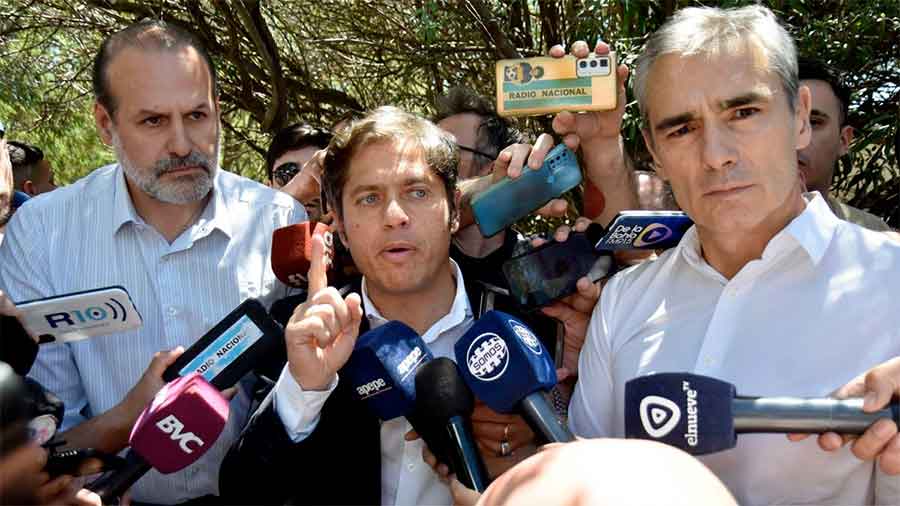 Kicillof dijo que en materia de obras “va a hacer muy difícil continuar si no gana Massa”