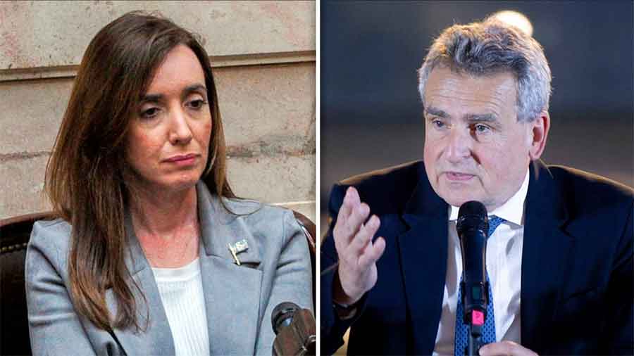 Agustín Rossi y Victoria Villarruel debaten esta noche de cara al balotaje