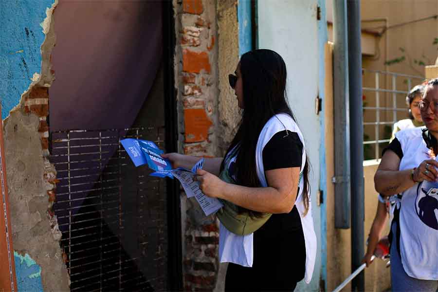 Los movimientos sociales despliegan su militancia en el último fin de semana de campaña