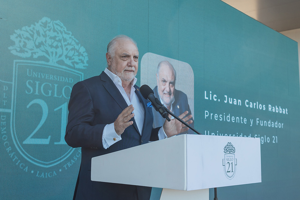 Universidad Siglo 21 nombra a su Campus Juan Carlos Rabbat