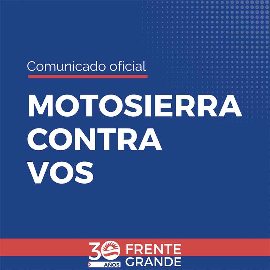 El Frente Grande advirtió que “el ajuste castigará a las mayorías populares”