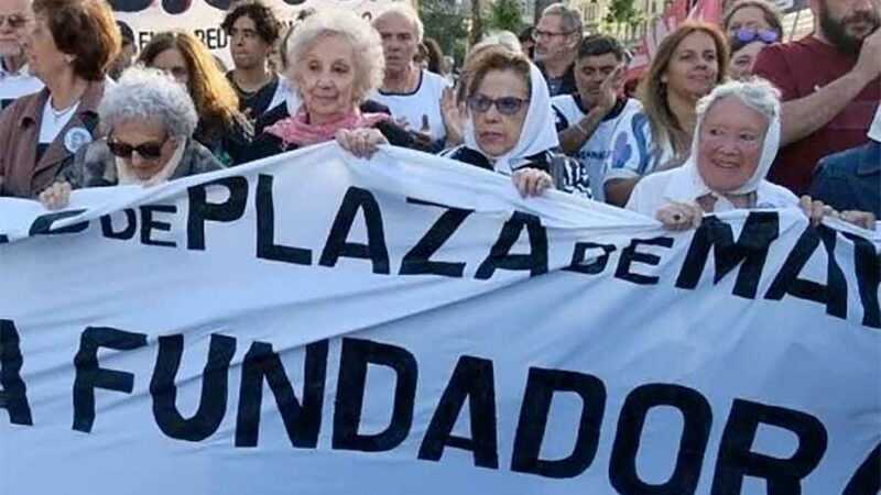 A los 94 años, murió Norita Cortiñas, histórica referente de Madres de Plaza de Mayo  