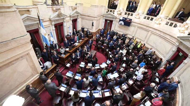 El Senado convocó a sesión el miércoles próximo para tratar la Ley de Bases y el paquete fiscal 