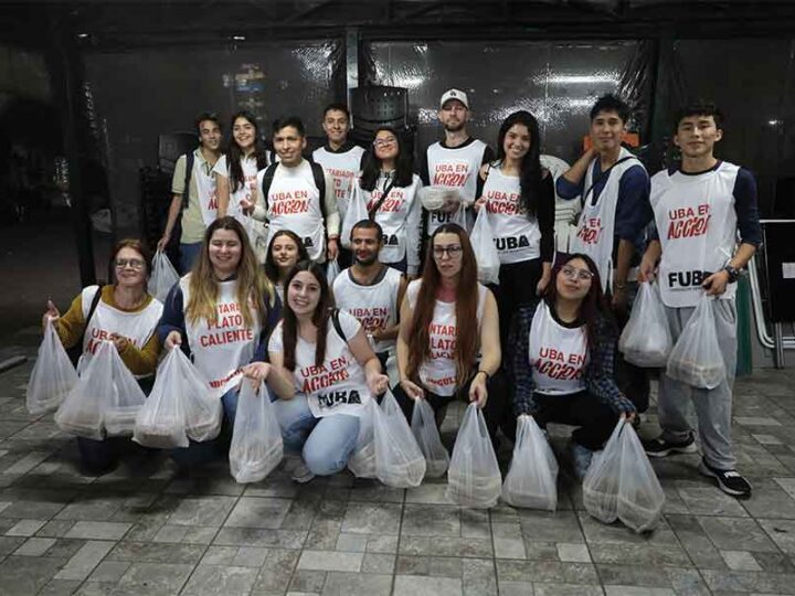 UBA en Acción: Más de 360.000 platos entregados a personas en situación de calle