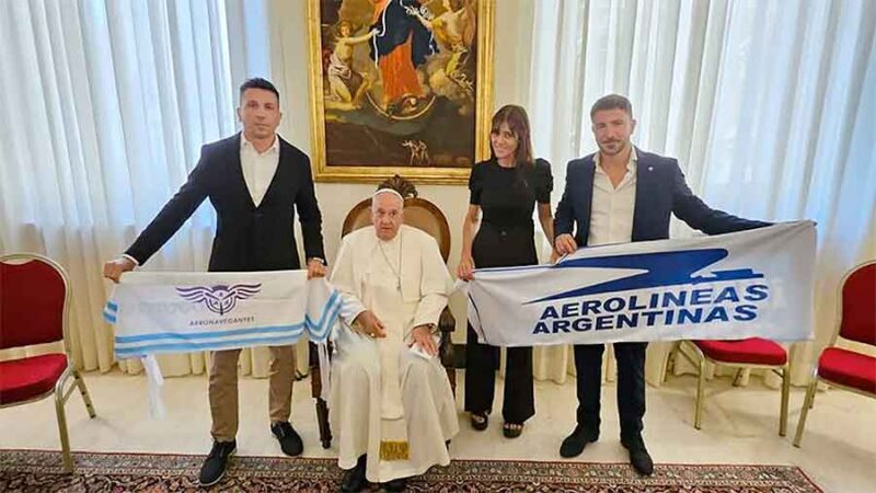 El Papa Francisco analizó la realidad argentina y la pobreza con una delegación sindical 